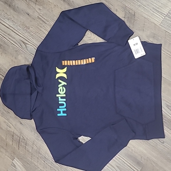 Hurley Hooded Sweatshirt Size 18 - Picture 2 of 3